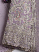 Embroidered Muslin Unstitched Suit With Dupatta